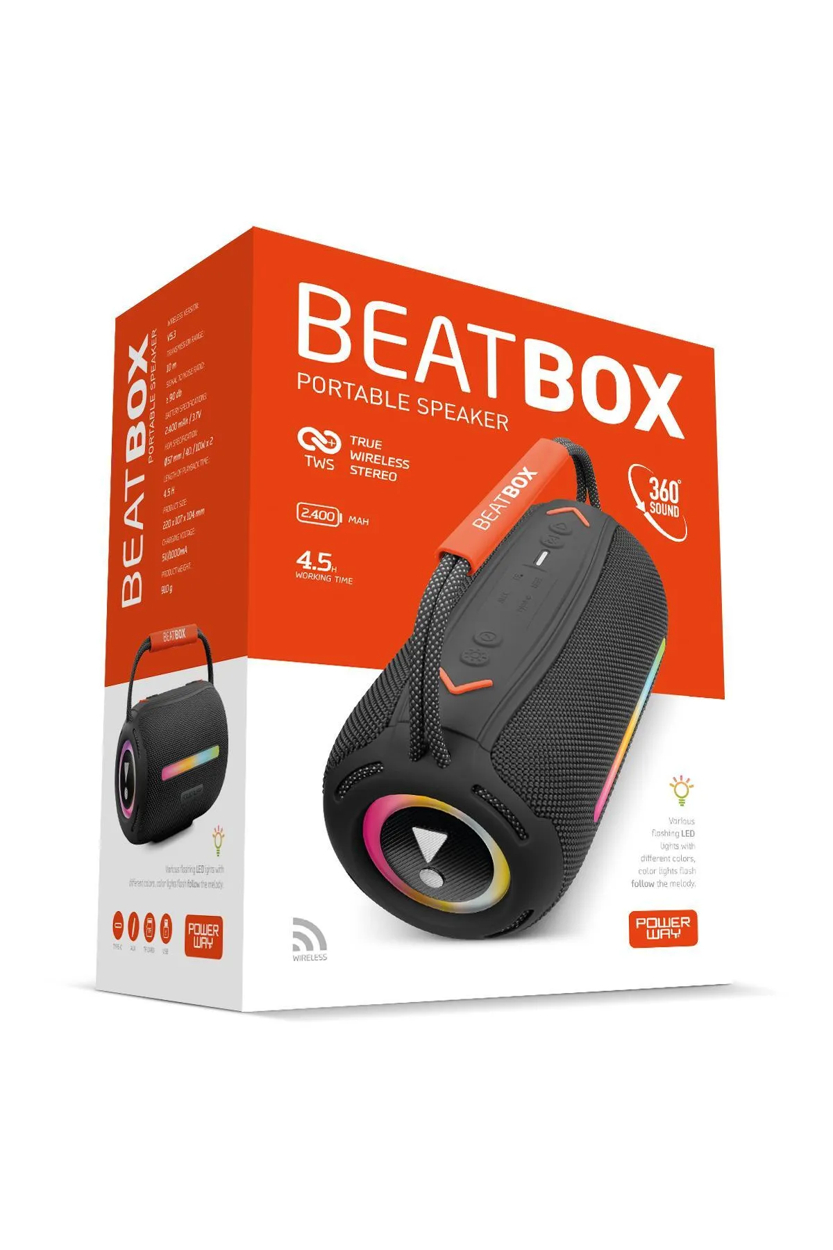 Beatbox Işıklı Ses Bombası